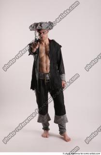  JACK PIRATE STANDING POSE WITH GUN